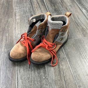 Toms Summit suede wool boots